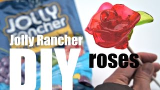 DIY Jolly Rancher Candy Roses