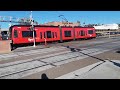 San Diego Trolley S70 4029 Leaving At Washington Street
