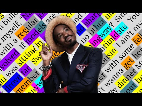 André 3000, Pink Matter | Rhyme Scheme Highlighted