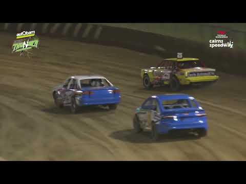 JUL14 MSH2 at TWW Cairns Speedway - Modified Sedans Heat Race 2