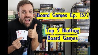 Top 5 Bluffing Board Games
