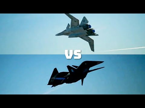 Ace Combat 7: My Favorite 1v1 Session (X-02 vs FALKEN MSL-Only)