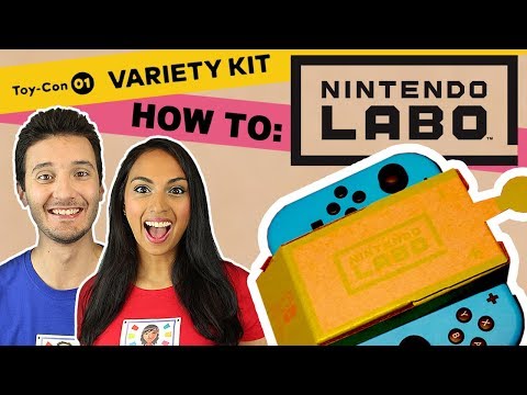 How to Build: NINTENDO LABO “TOY-CON RC CAR” with The Nintendo Power Couple {HANDS-ON TUTORIAL}