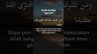 Download lagu Alquran Surah An Nisa Ayat 48 #alquran #surah #islam #storywa #quotes #motivasi #shorts mp3 Download lagu Alquran Surah An Nisa Ayat 48 #alquran #surah #islam #storywa #quotes #motivasi #shorts mp3