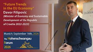 Davor Filipovic (Minister of Economy and Sustainable Development of Croatia 2022