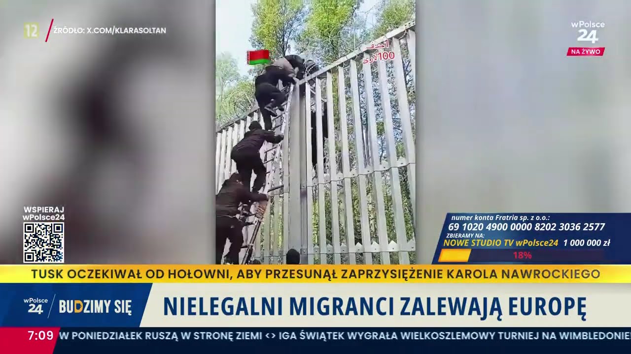 Pilne! Migranci szturmują polską granicę!