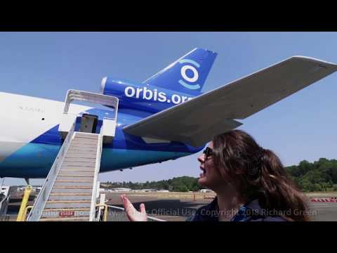 Unofficial demo movie short from visit to Orbis Flying Eye Hospital