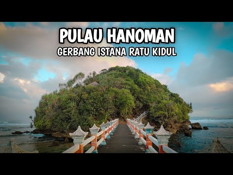 Pulau Hanoman Ini Salah Satu Gerbang Istana Nyi Roro Kidul Pantai Selatan Malang | Sejarah Jawa