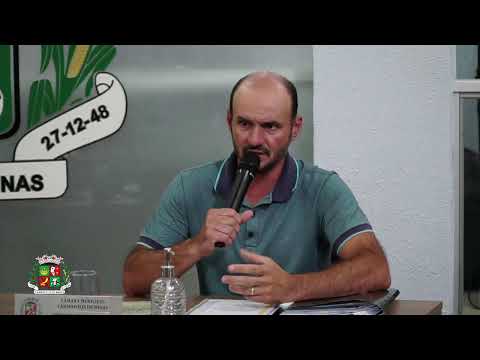 34ª Reunião Ordinária da 2ª Sessão. 20ª Legislatura da  Câmara Municipal de Carmópolis de Minas