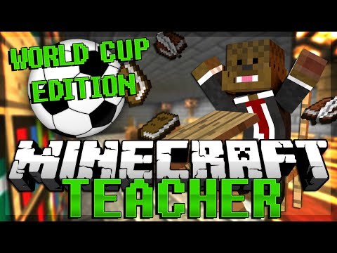 Edizione Coppa del Mondo FIFA Soccer (Calcio) Minecraft Teacher Minigame