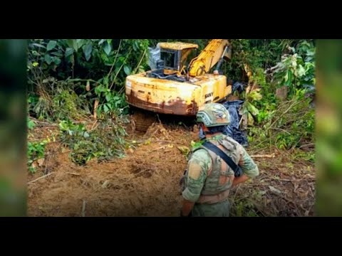 Operativos frenan minería ilegal en San Lorenzo
