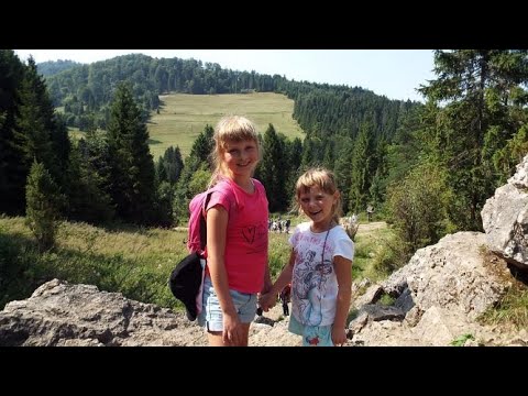 Rodzinne wejście na Wysoką z Jaworek przez Wąwóz Homole * Pieniny * Korona Gór Polski z dziećmi