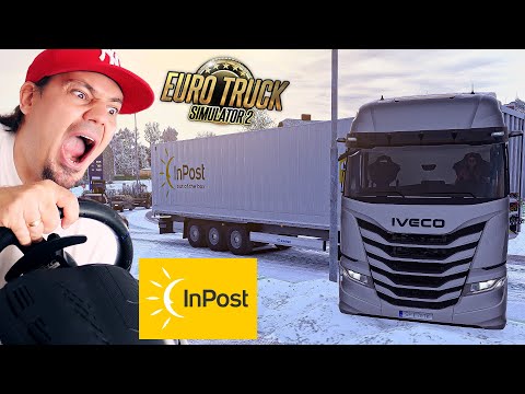 🚛 Pracuję w INPOST i ROZWOŻĘ WASZE PACZKI! *w Święta!* | Euro Truck Simulator 2