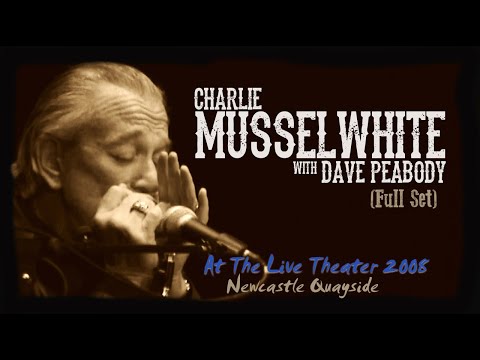 Charlie Musselwhite Live at The Quayside 2008 ( Acoustic Delta blues music)