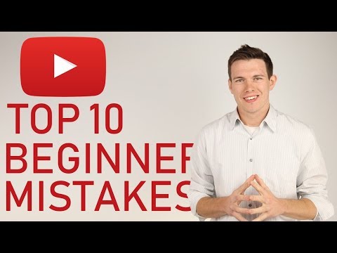Top 10 Mistakes on YouTube 2020 when starting a channel