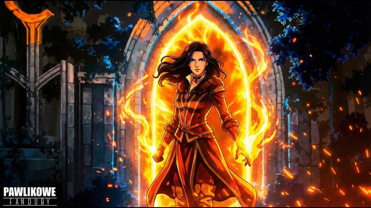 Kadr fantasy jako tło realizacji animacji 2D