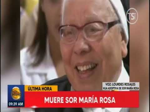 Sor María Rosa fallece a los 93 años, dejando un legado de amor en Honduras