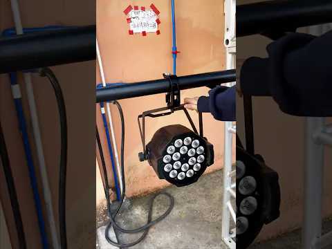 Upgrading Your Stage Lights New Mount Hook Installation for 18x18W PAR Light