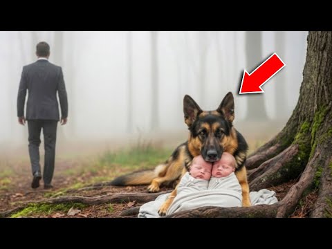 Reicher Mann setzt Zwillinge im Wald aus – doch der Schäferhund sieht alles und handelt mutig!
