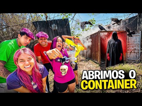 DESCOBRIMOS O SEGREDO DO CONTÊINER ABANDONADO *Libertamos todos...