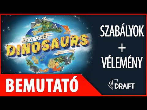 Gods Love Dinosaurs társasjáték bemutató - :: DRAFT :: Társasjáték vlog