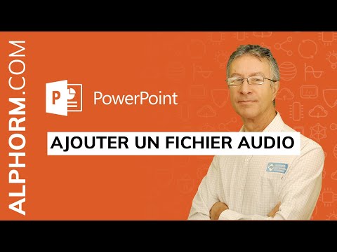 Comment ajouter un fichier audio sous PowerPoint 2019 Vidéo Tuto