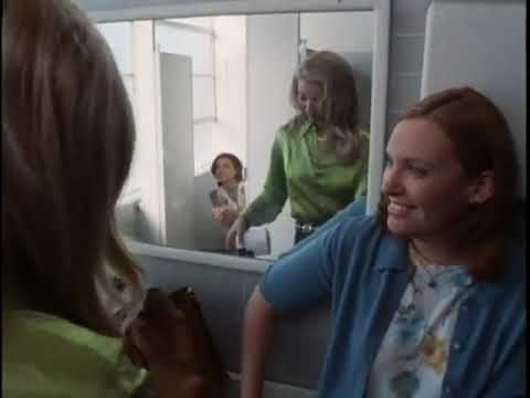 Lisa Kudrow  in Green Satin Blouse and Woman Smoking