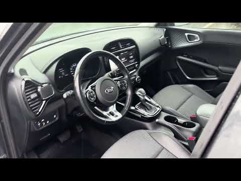2021 Kia Soul EX Premium IVT in Gray for sale at Abbotsford Hyundai in Abbotsford, BC