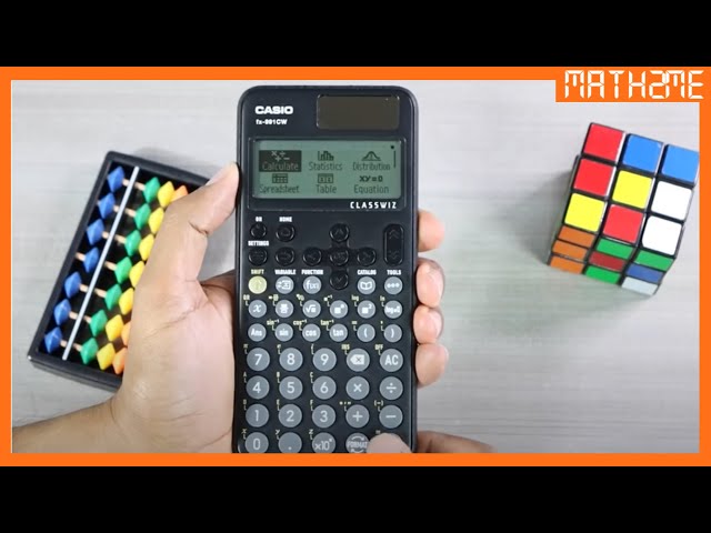 Vídeo relacionado con Dakexiong FX-991EX Calculadora Científica Calculadora Multifunción Científica, 552 funciones, 10+2 pantallas, ideal para estudiantes y profesores, oficina, negro