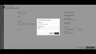 Adding a YouTube Video to Blackboard Ultra