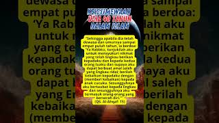 Download lagu Keistimewaan Usia 40 Tahun dalam Islam #usia #umur #fyp #video #istimewa mp3