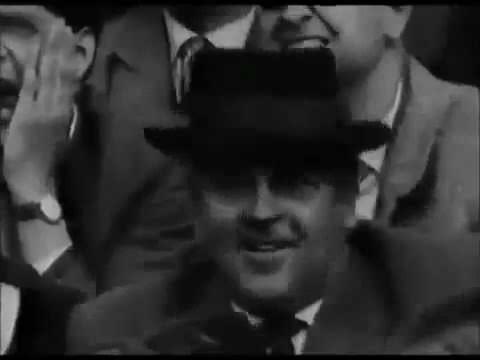 ECC 1960-61. Semi-finals. Hamburger SV - FC Barcelona. Highlights.