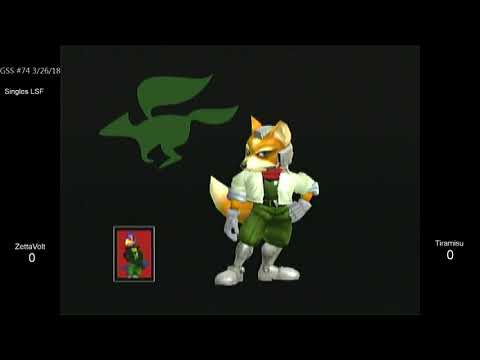 GSS 74 SSBM - ZettaVolt (Falco) vs. HoG | Tiramisu (Fox) - Melee LSF