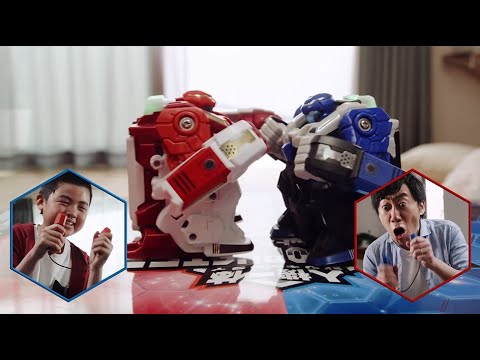 【人機一体ブットバスター】ブッとばしてブッ飛ばせ！人機一体ブットバスターCM　快感バトルロボットRC！