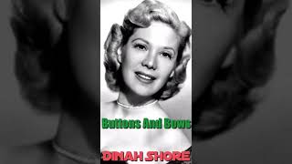Dinah Shore. Buttons and Bows with lyrics