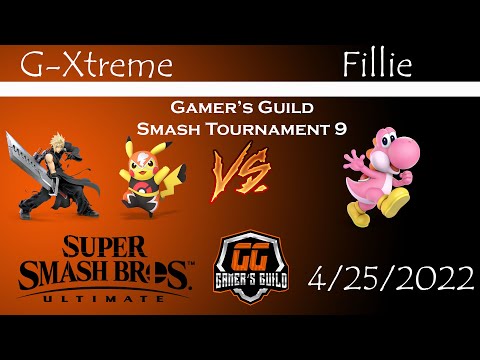 Gamer's Guild Smash Monthly 9 - G-Xtreme (Cloud, Pikachu) vs Fillie (Yoshi)