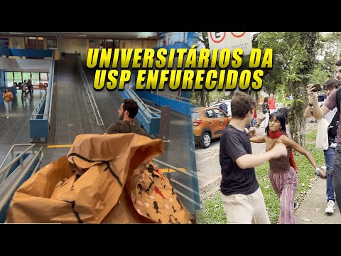 I TORE DOWN the COMMUNIST POSTERS at USP! They FREAKED OUT