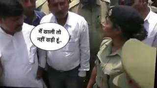 Charu Nigam IPS Officer Gorakhpur & BJP MLA Radha Mohan Agarwal Viral Video