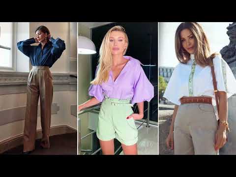 93 idee di outfit eleganti per camicie per la primavera estate