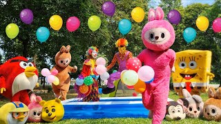 Download lagu LAGU BALONKU ADA LIMA REMIX mix NAIK ODONG ODONG KERETA API| BADUT LABUBU vs ONDEL ONDEL mp3