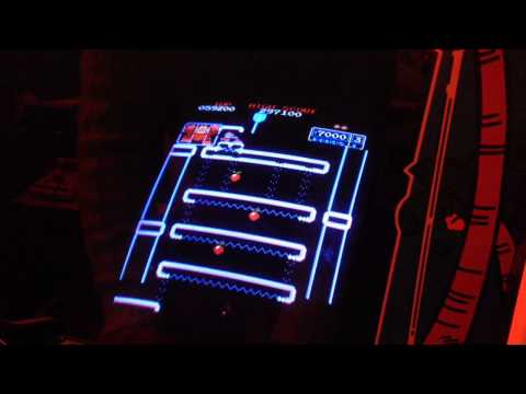 Quest for 200,000 on my Donkey kong junior arcade machine
