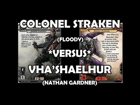 Colonel Straken versus Vha'shaelhur - Warhammer 40,000: Conquest