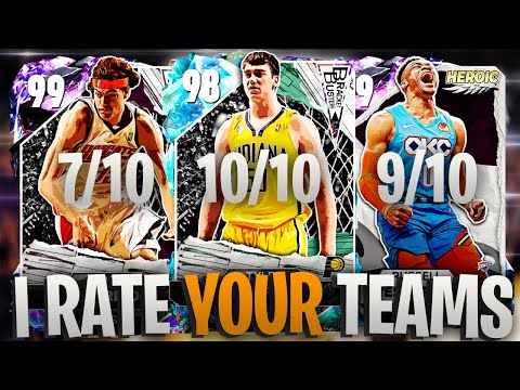 I RATE & IMPROVE YOUR TEAMS EP #7! NBA 2K25 MYTEAM