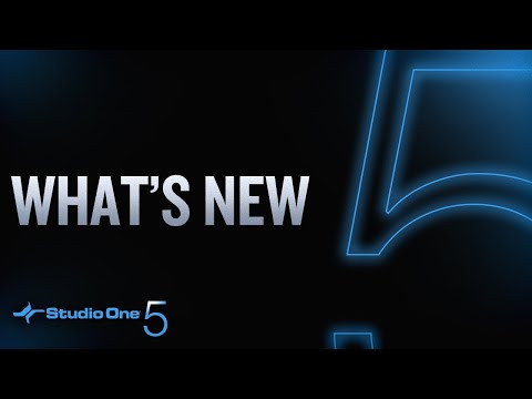 Introducing Studio One 5 Music Production Software/DAWWhat\'s new?