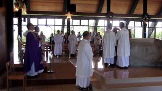 Fourth Sunday of Advent at Benedictine Monastery in Malaybalay, Bukidnon, Philippines