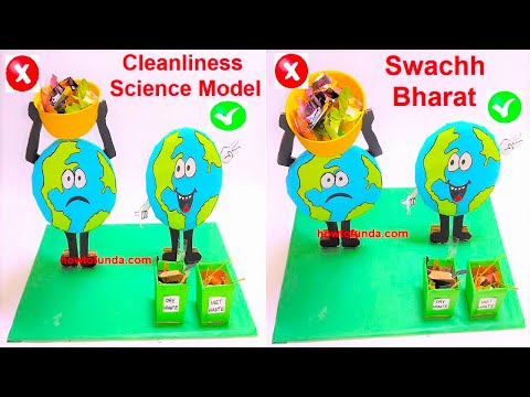 health and cleanliness project health well being science project exhibition diy howtofunda