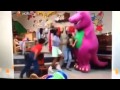 Barney Comes To Life A Fountain Of Fun