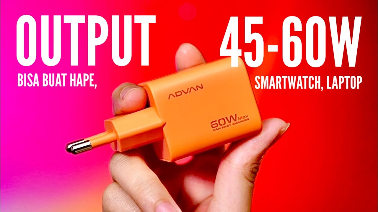 100rban.. Charger Mini dan Kenceng! ADVAN C60M