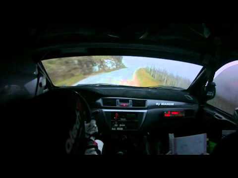 Cameracar Rally del Piemonte 2015 Bianchi-Ghietti Lancer N4 VINCITORI ASSOLUTI - PS 5