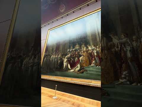 The Coronation of Napoleon, Louvre Museum #museedulouvre#lesacredenapoleon #napoleon #louvre